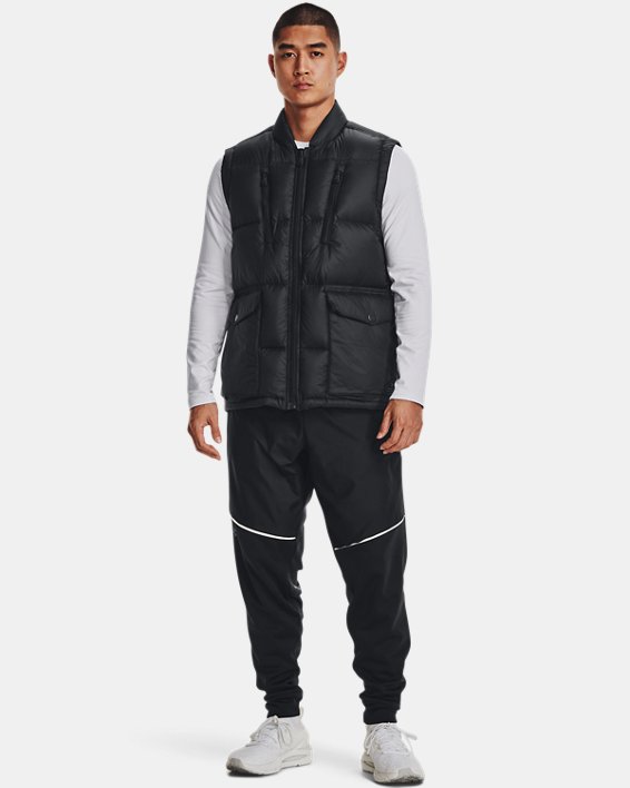 Men's UA Storm ColdGear® Infrared Down Vest, Black, pdpMainDesktop image number 2